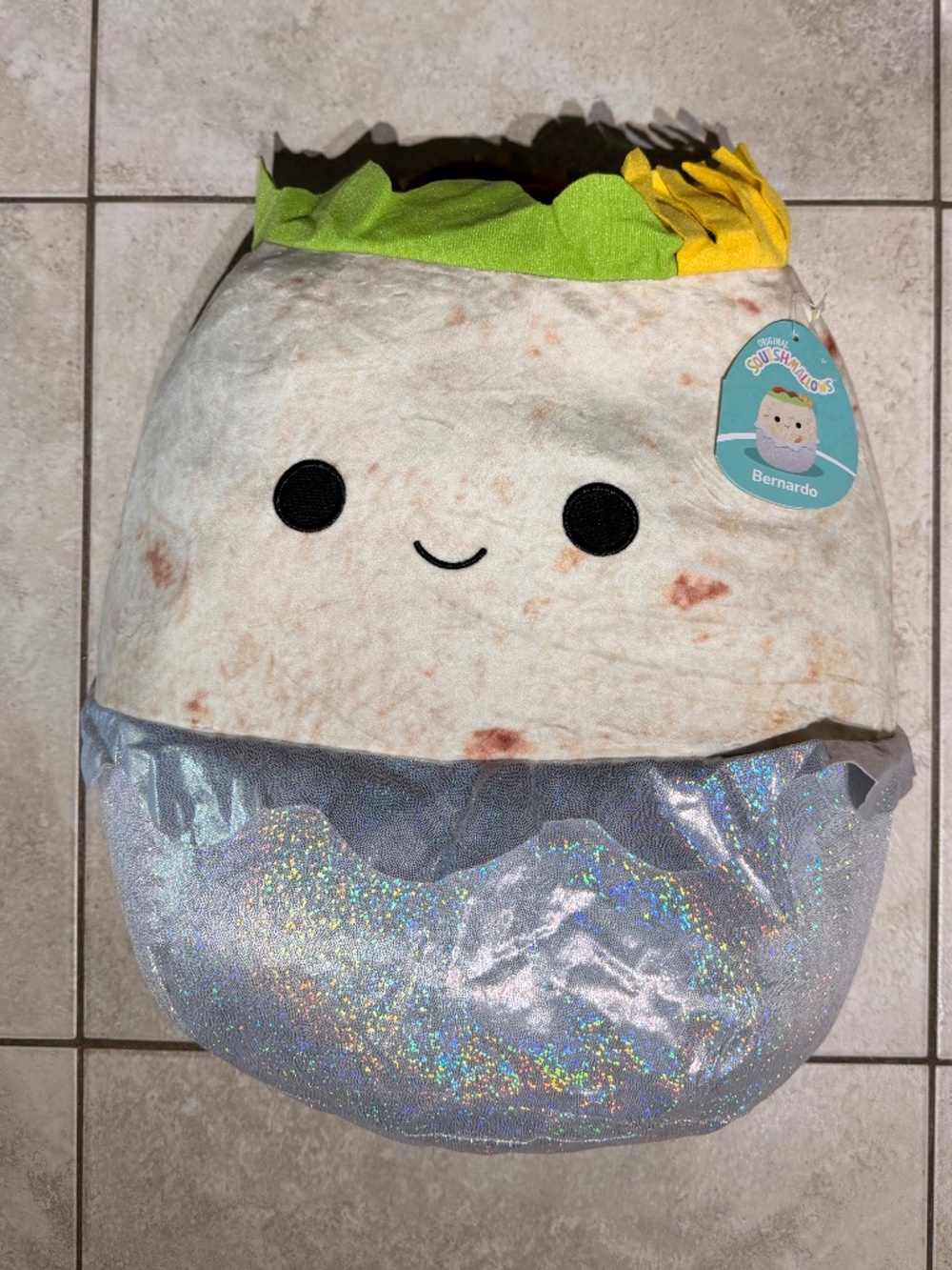 SQUISHMALLOW- NWT- "Bernardo the Burrito"
